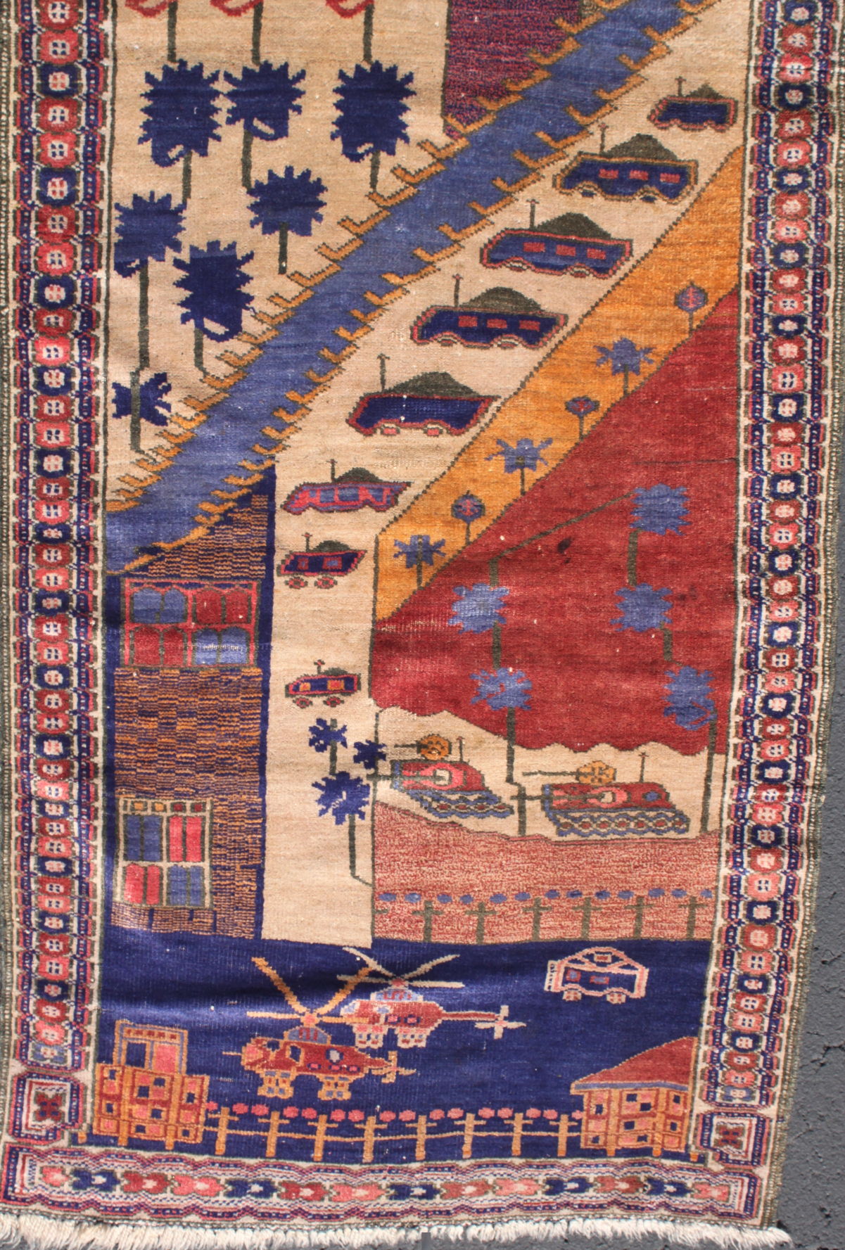 For sale: Afghan War Rug or Conflict Carpet