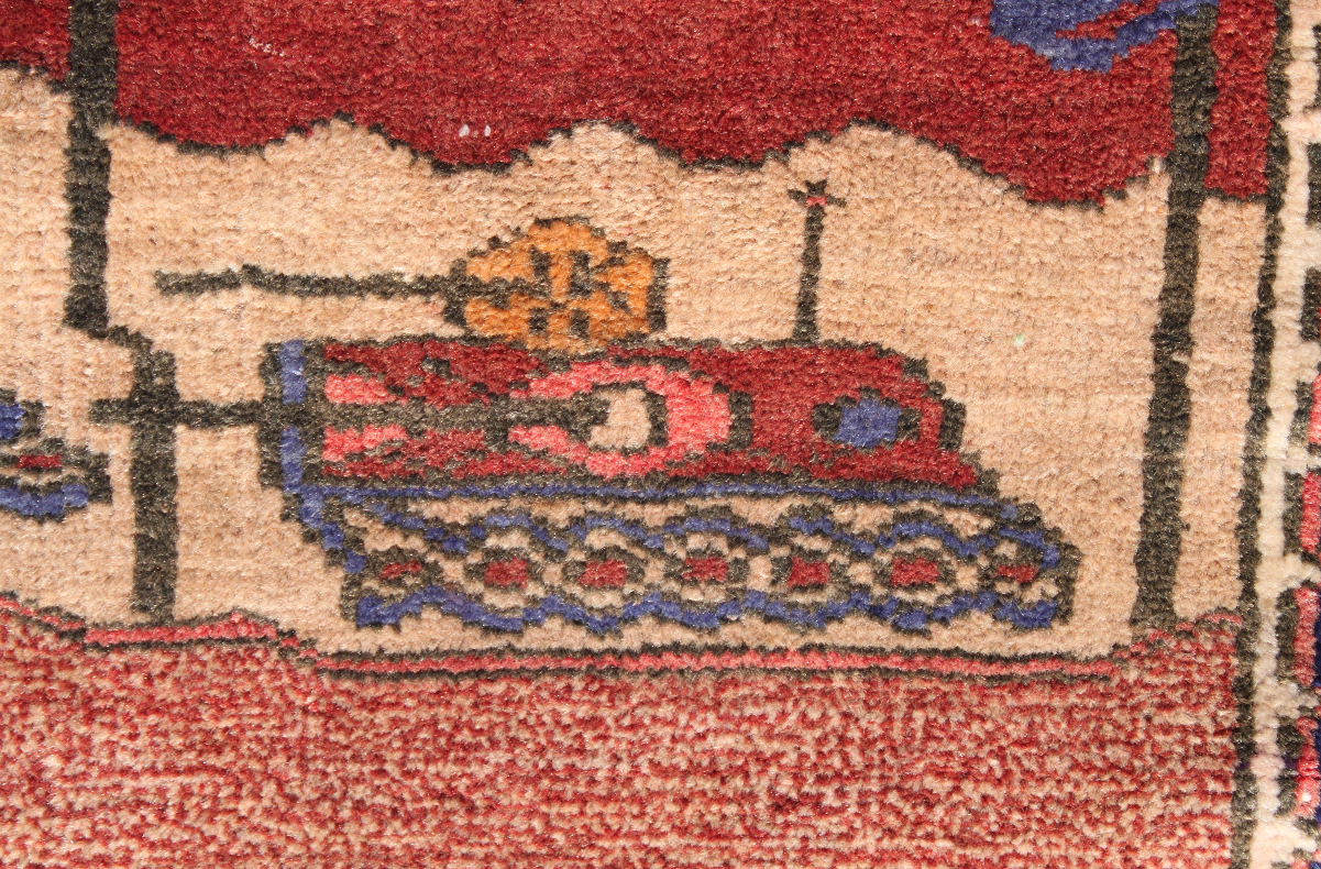 For sale: Afghan War Rug or Conflict Carpet