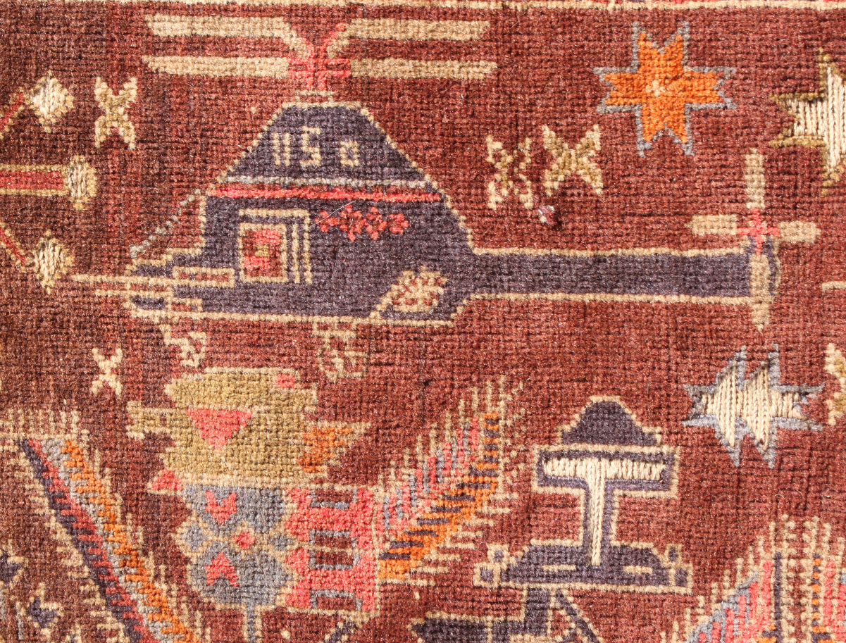 For sale: Afghan War Rug or Conflict Carpet