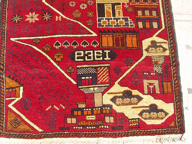 For sale: Afghan War Rug or Conflict Carpet