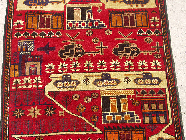 For sale: Afghan War Rug or Conflict Carpet