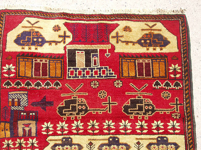 For sale: Afghan War Rug or Conflict Carpet