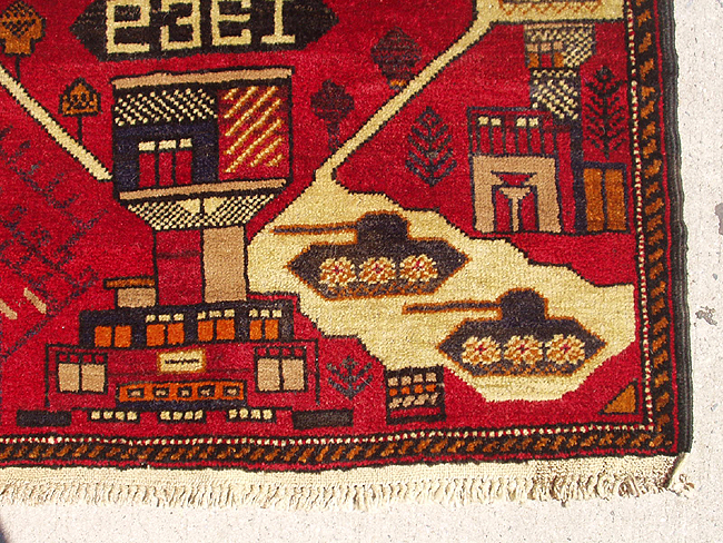 For sale: Afghan War Rug or Conflict Carpet