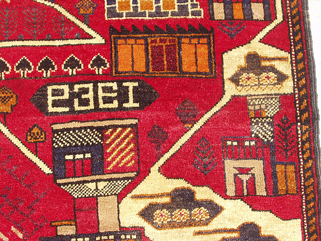 For sale: Afghan War Rug or Conflict Carpet