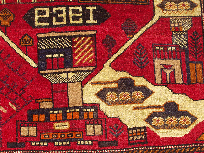 For sale: Afghan War Rug or Conflict Carpet