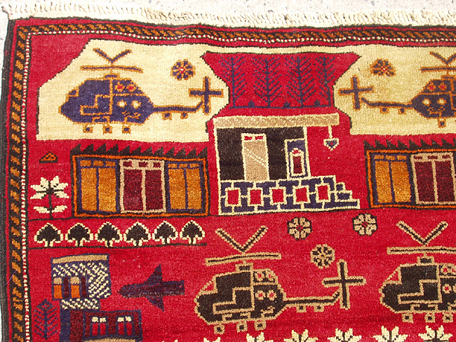 For sale: Afghan War Rug or Conflict Carpet