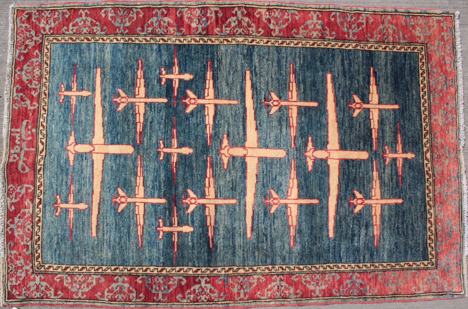 For sale: Afghan War Rug or Conflict Carpet