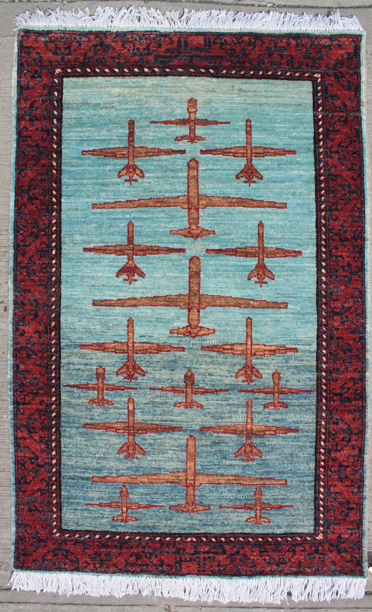 For sale: Afghan War Rug or Conflict Carpet