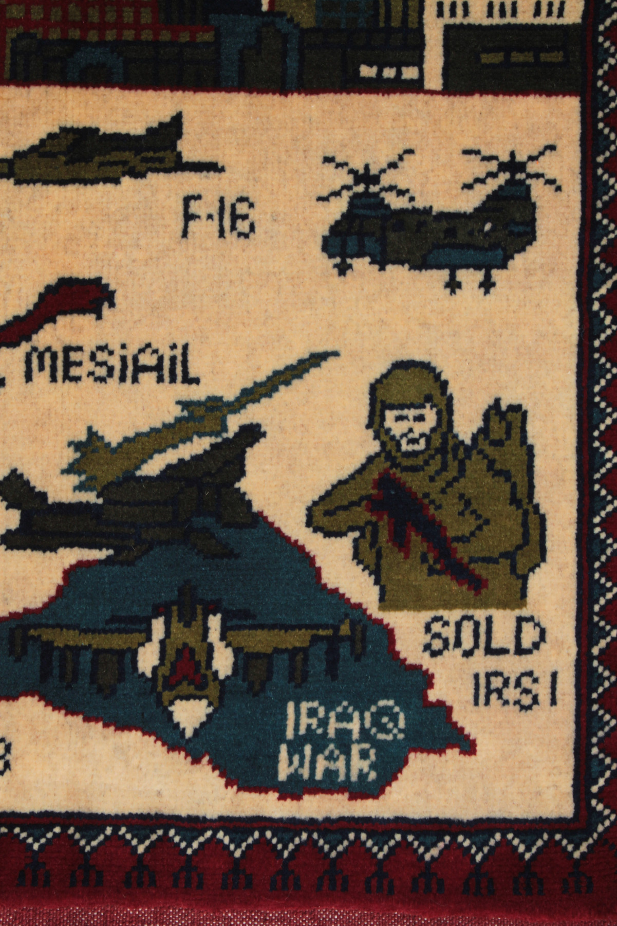 For sale: Afghan War Rug or Conflict Carpet