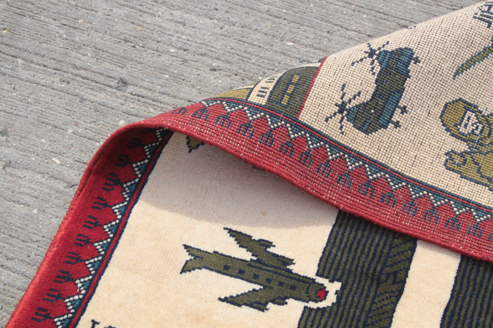 For sale: Afghan War Rug or Conflict Carpet