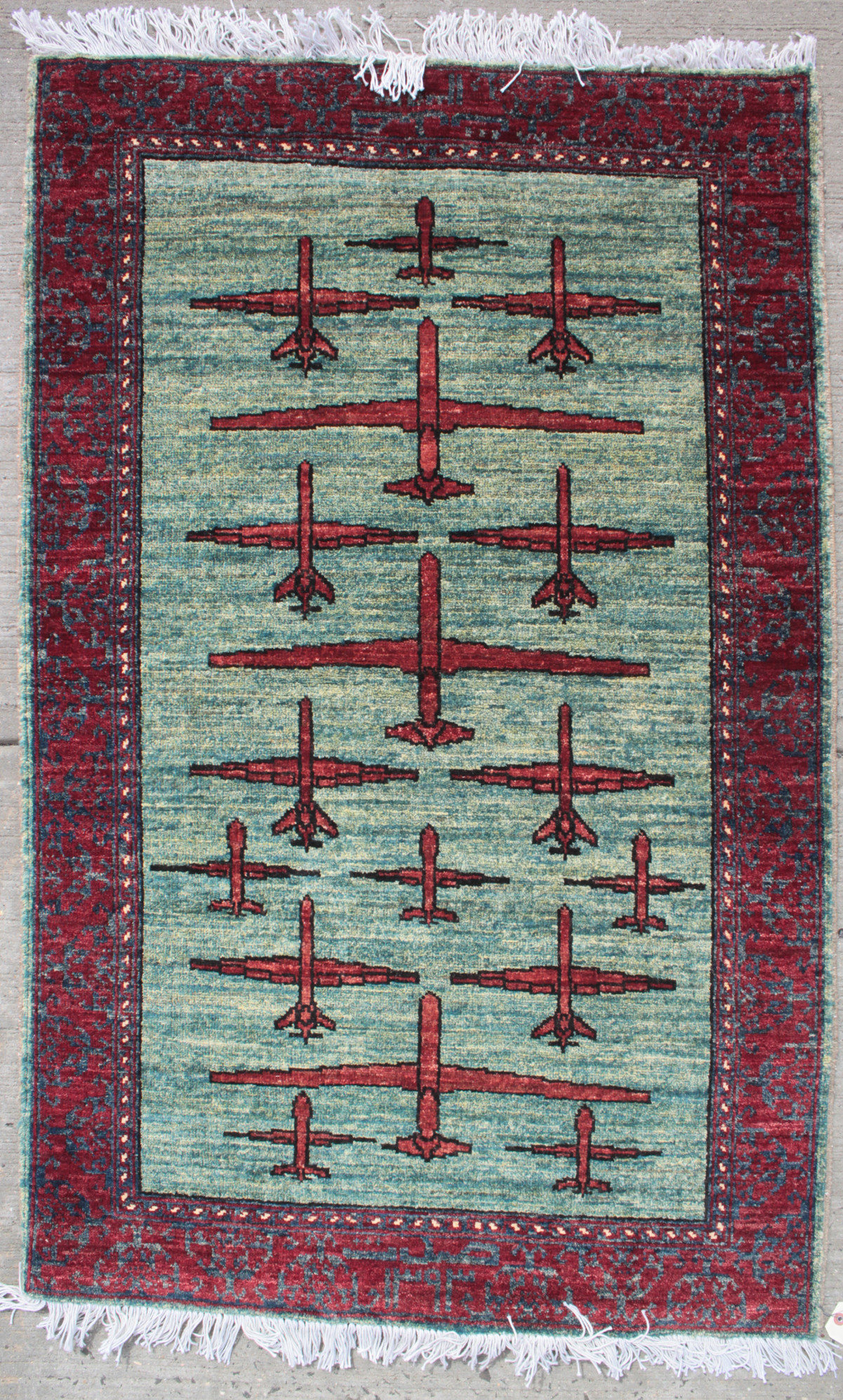 For sale: Afghan War Rug or Conflict Carpet