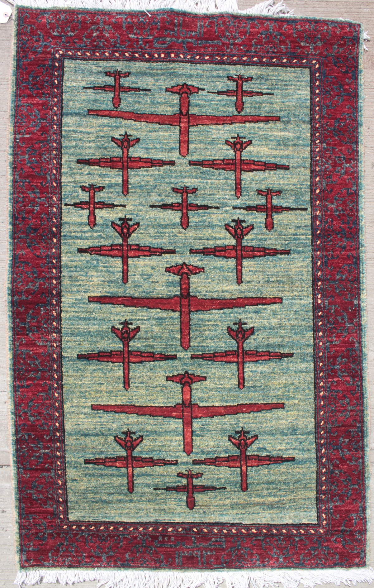 For sale: Afghan War Rug or Conflict Carpet