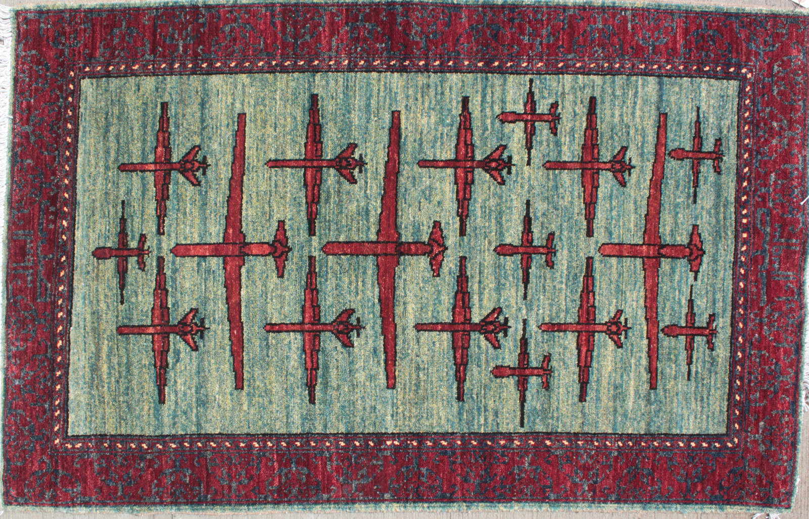 For sale: Afghan War Rug or Conflict Carpet