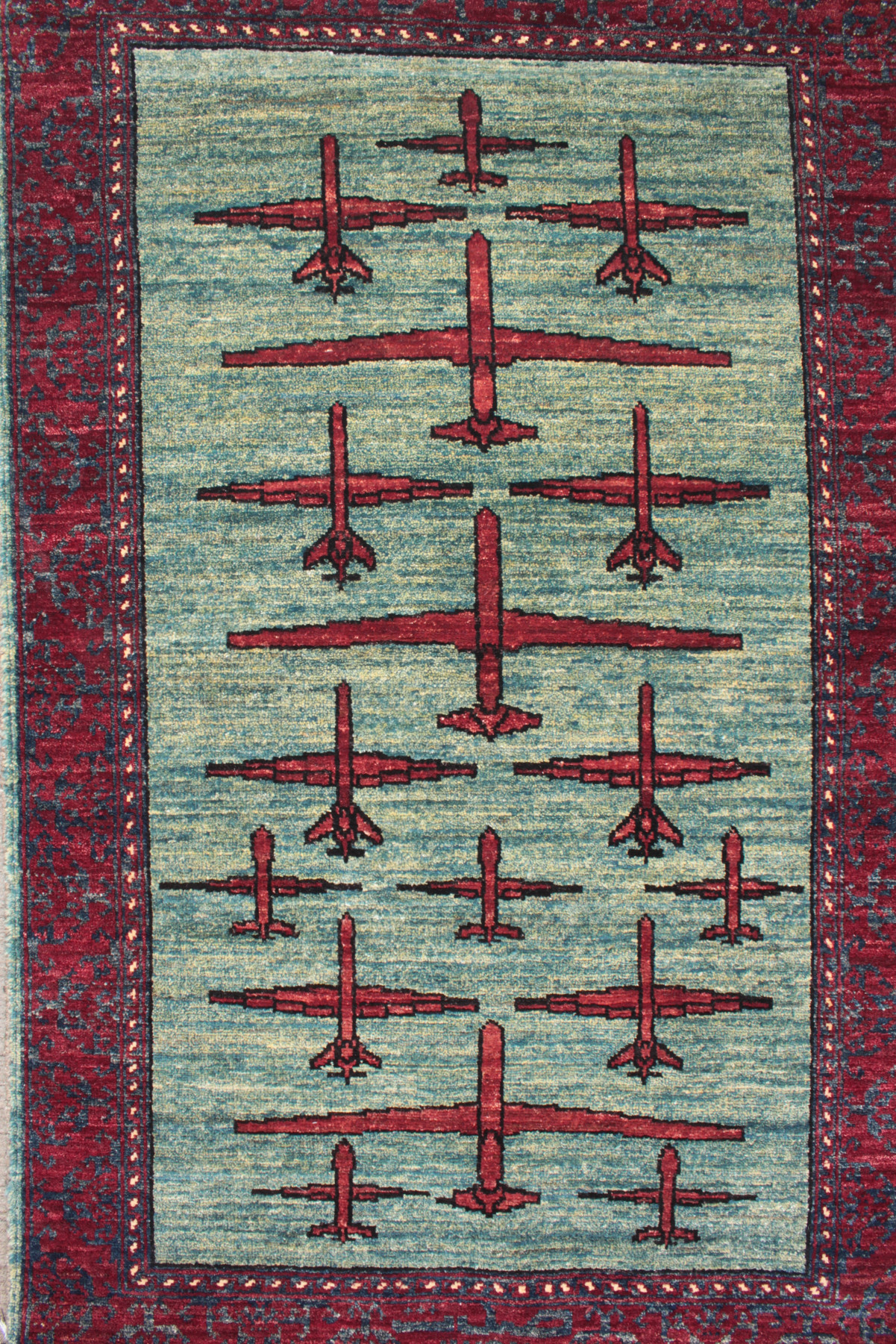 For sale: Afghan War Rug or Conflict Carpet