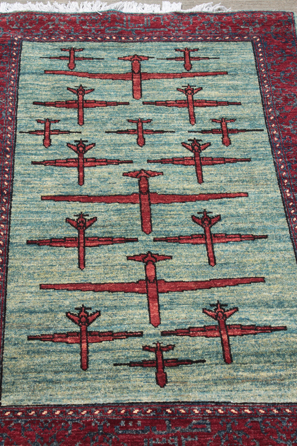 For sale: Afghan War Rug or Conflict Carpet