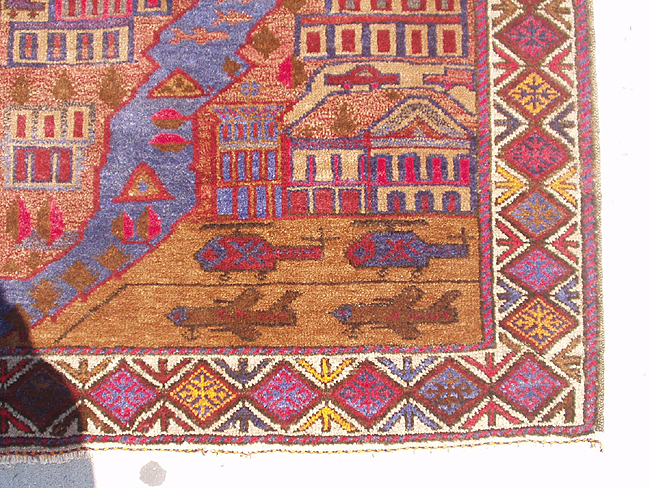 For sale: Afghan War Rug or Conflict Carpet