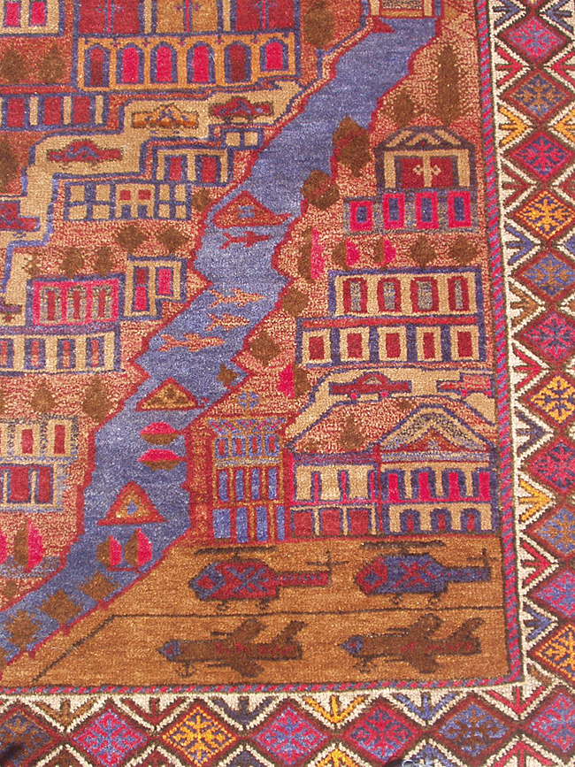 For sale: Afghan War Rug or Conflict Carpet