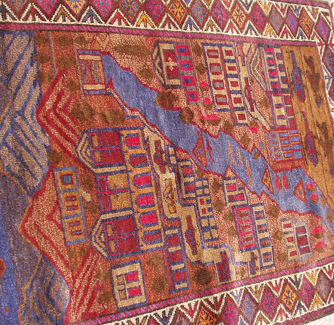 For sale: Afghan War Rug or Conflict Carpet