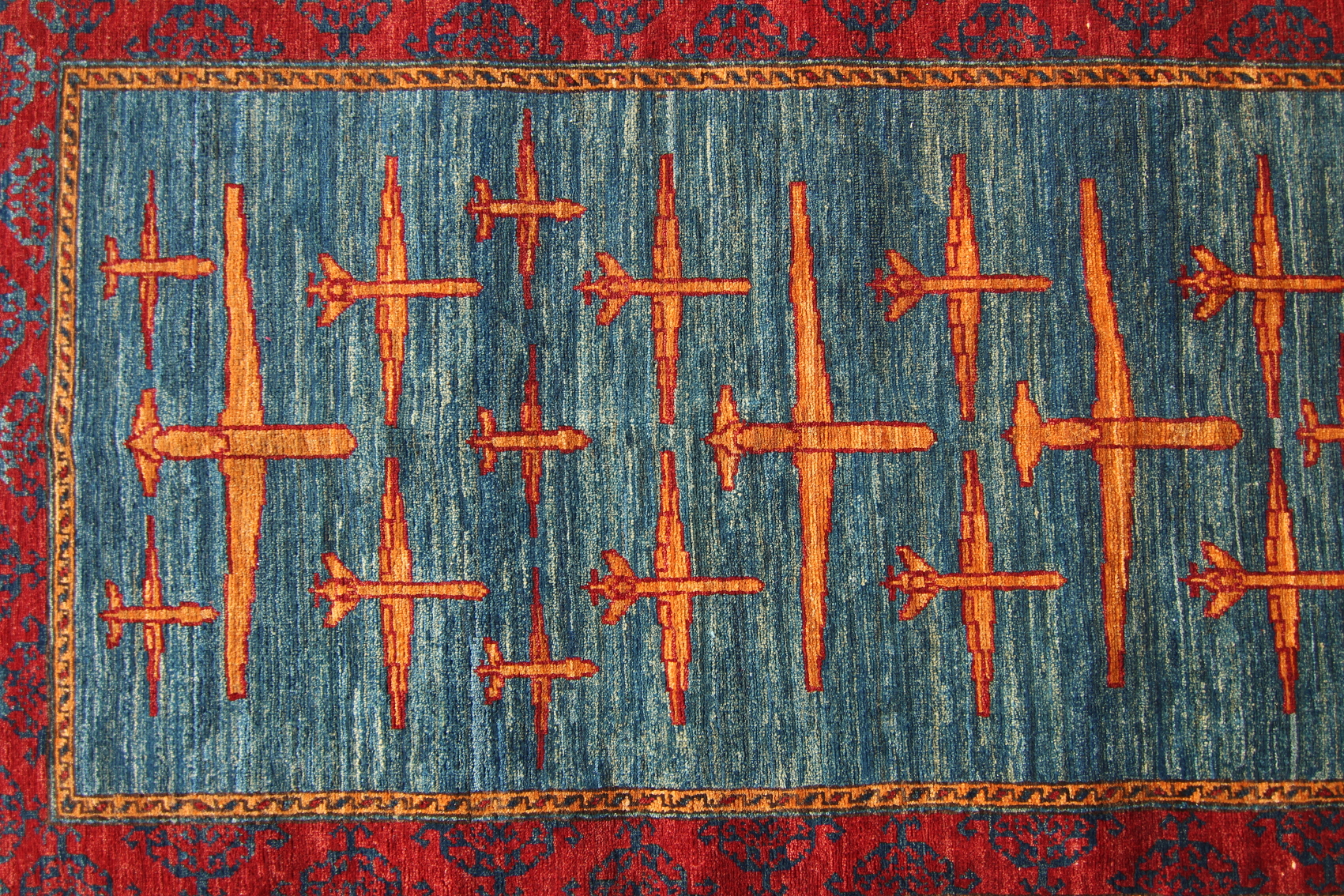 For sale: Afghan War Rug or Conflict Carpet