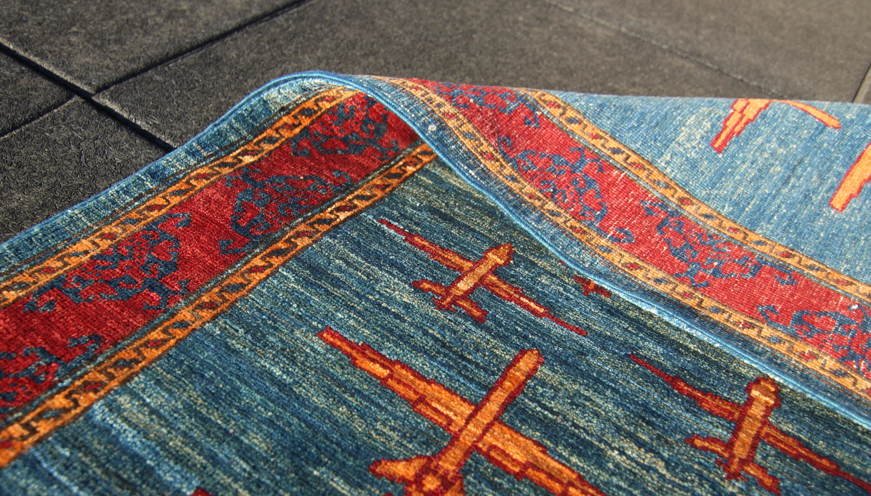 For sale: Afghan War Rug or Conflict Carpet