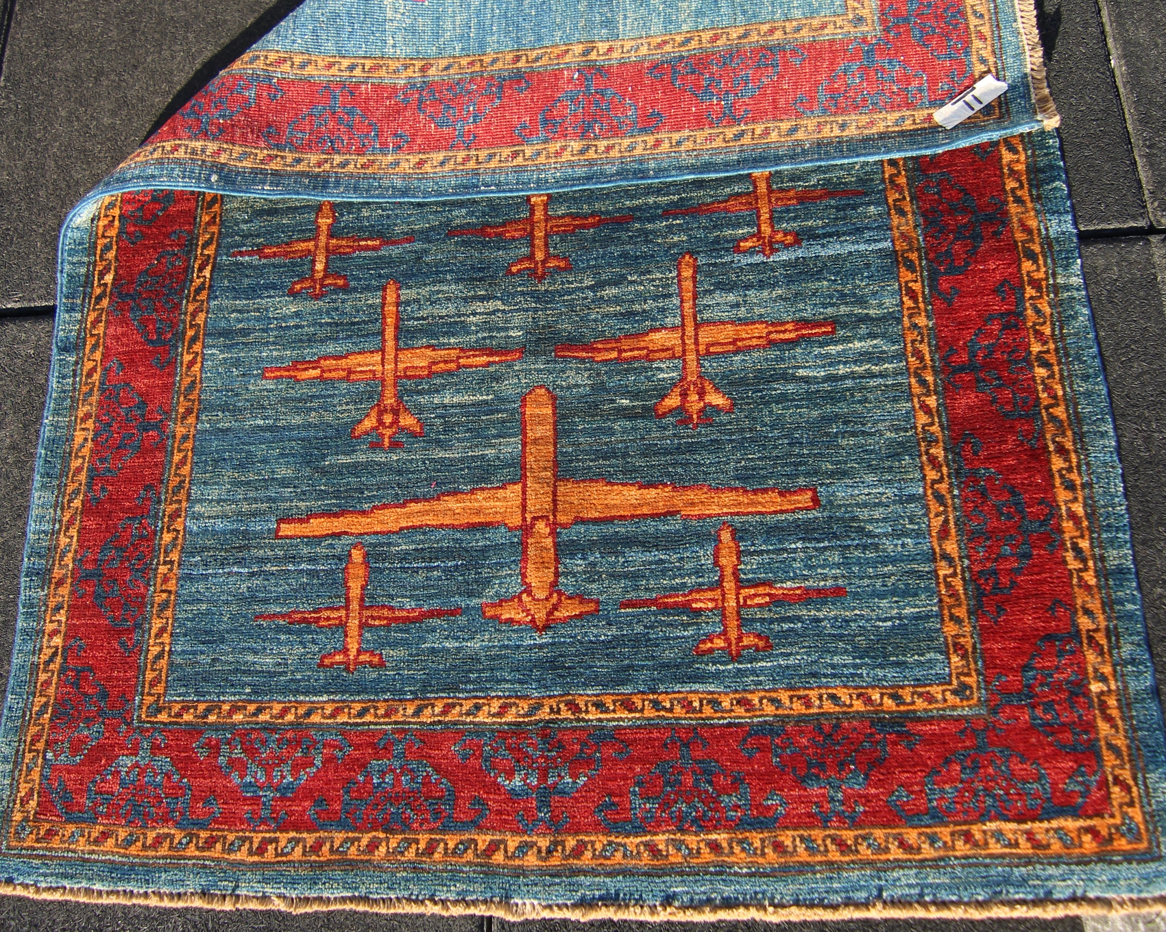 For sale: Afghan War Rug or Conflict Carpet