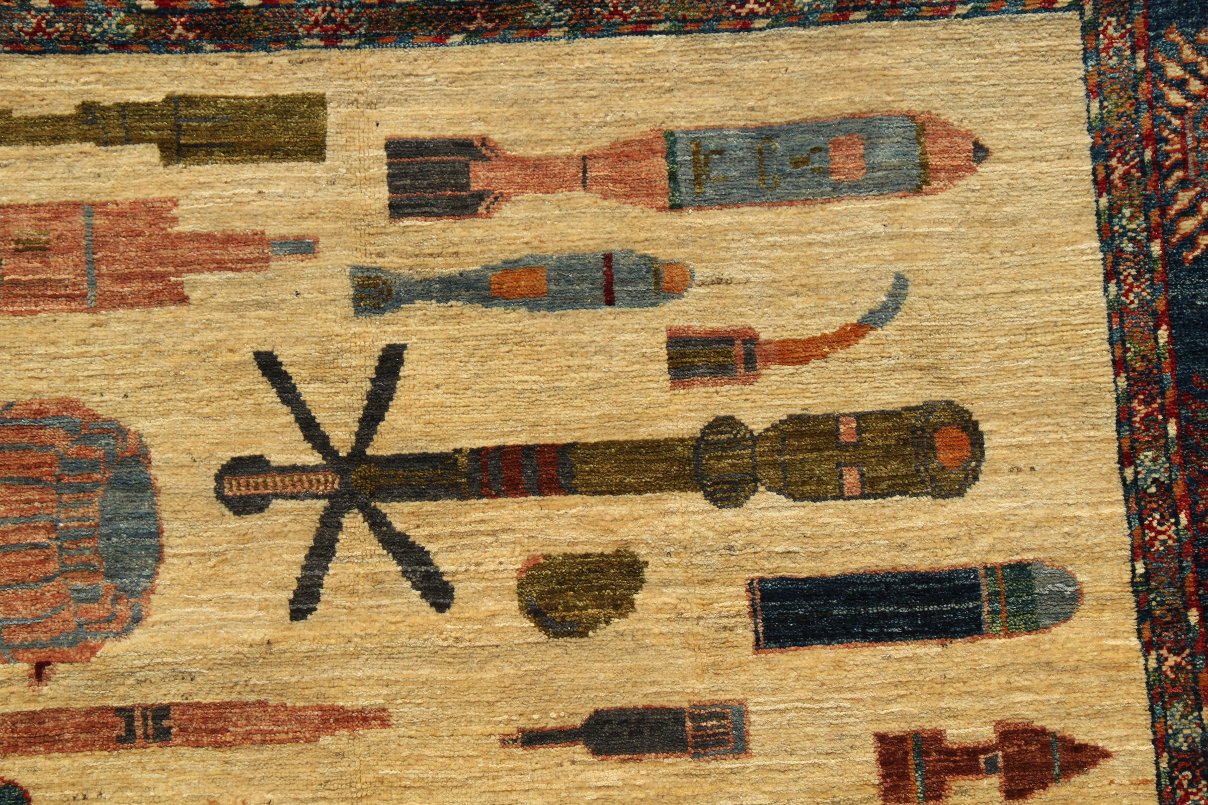 For sale: Afghan War Rug or Conflict Carpet