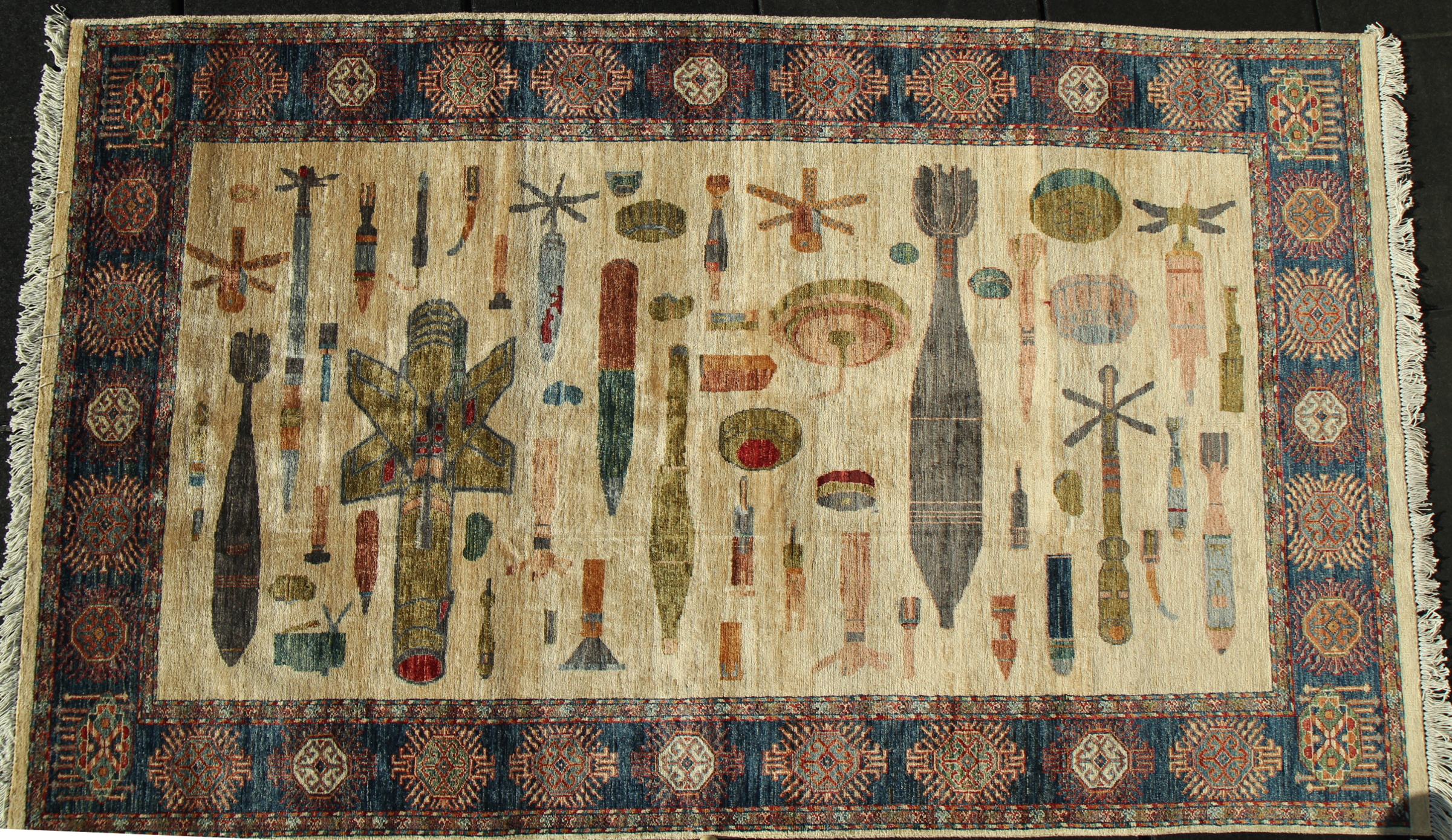 For sale: Afghan War Rug or Conflict Carpet