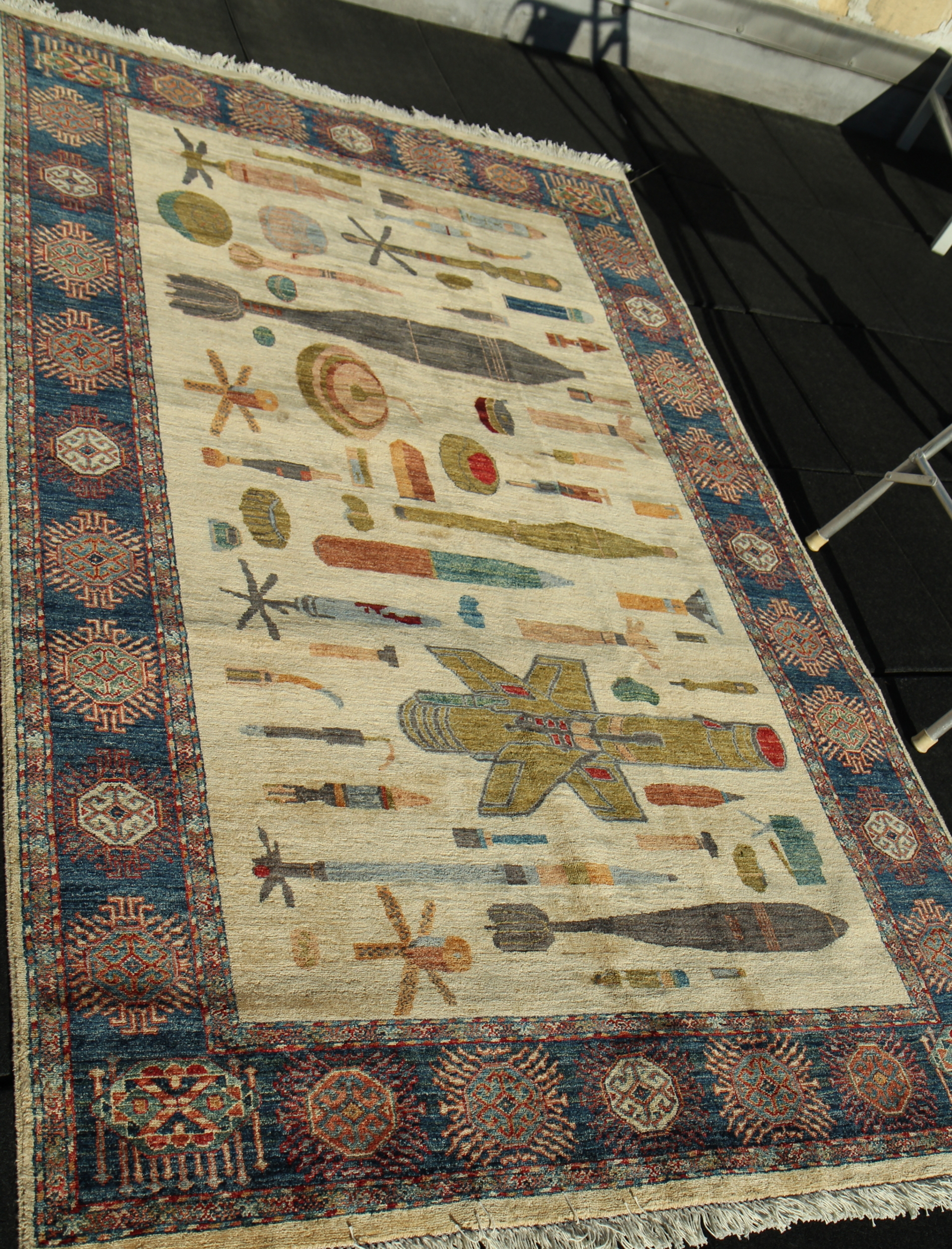 For sale: Afghan War Rug or Conflict Carpet