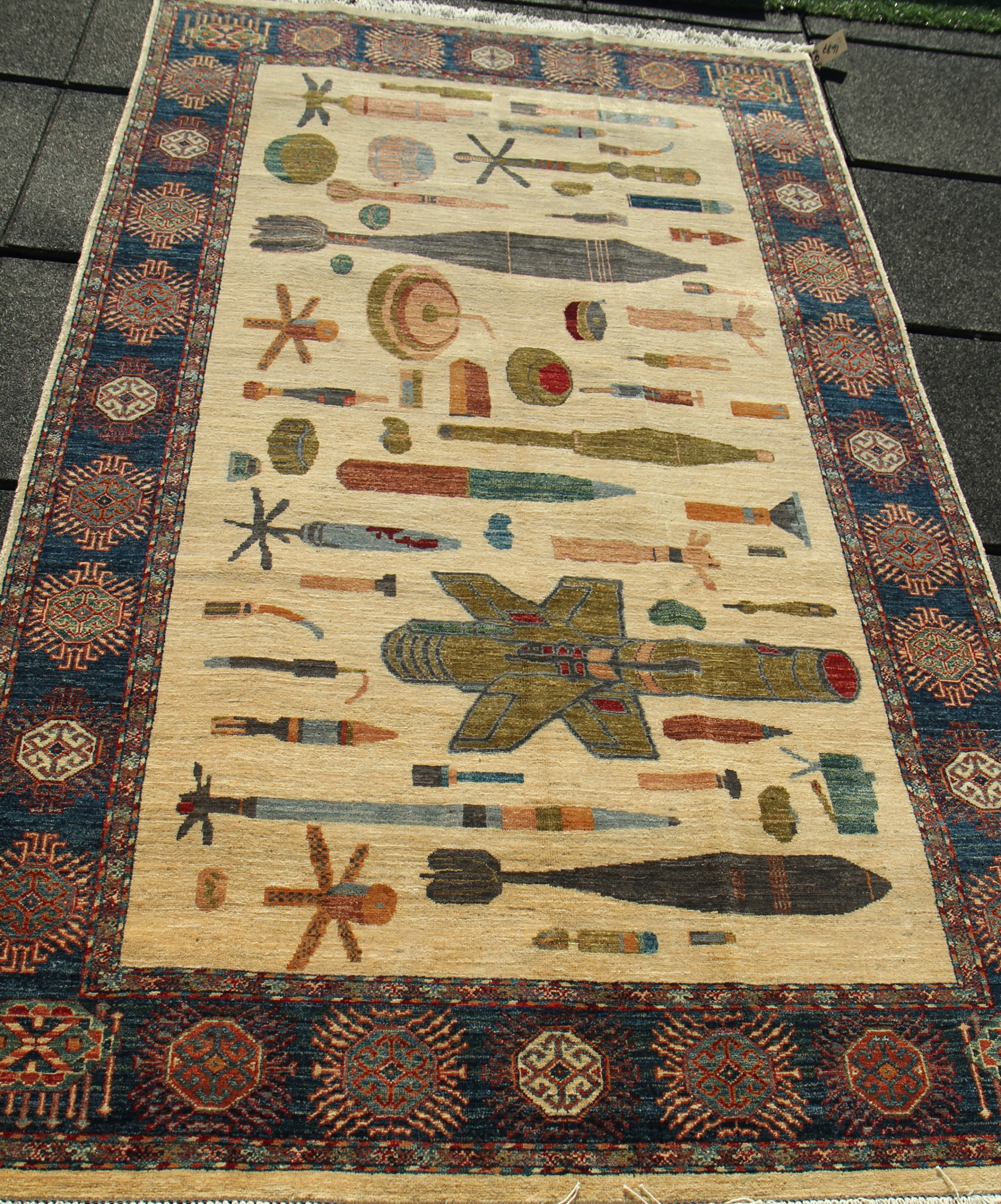 For sale: Afghan War Rug or Conflict Carpet