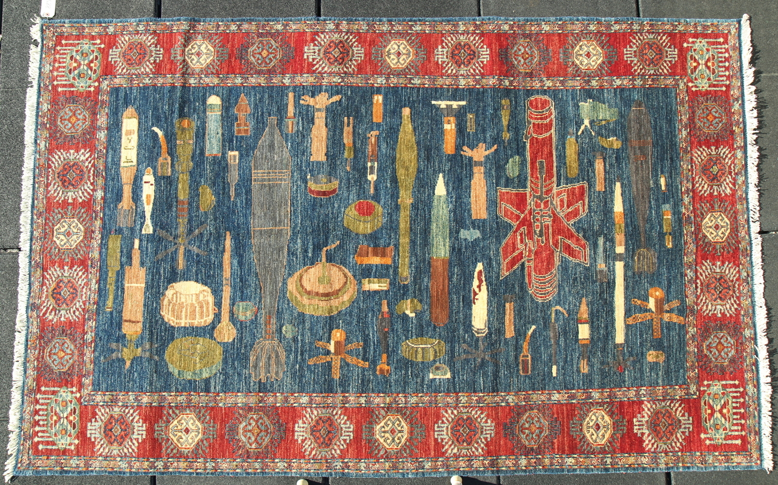 For sale: Afghan War Rug or Conflict Carpet