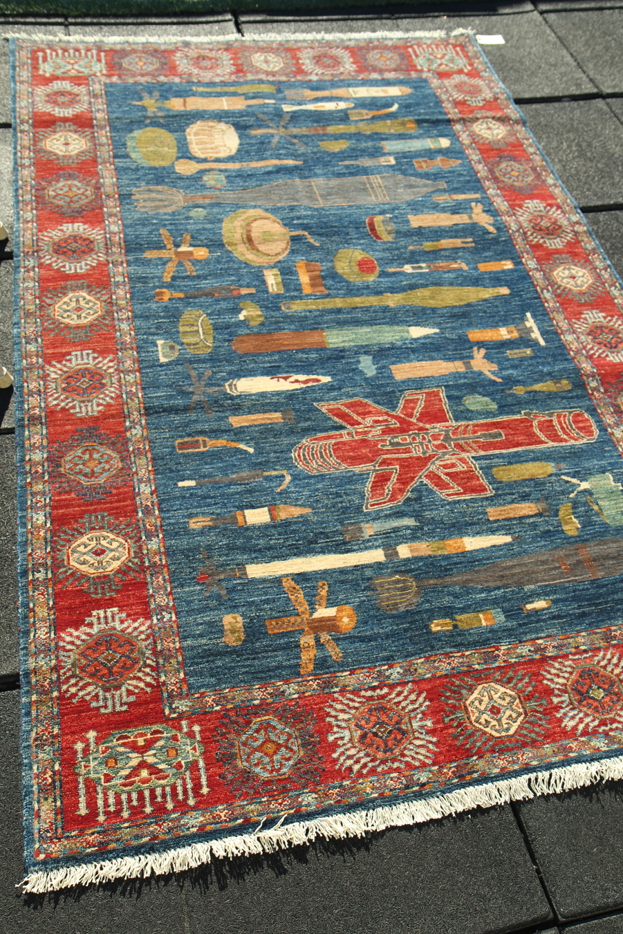 For sale: Afghan War Rug or Conflict Carpet