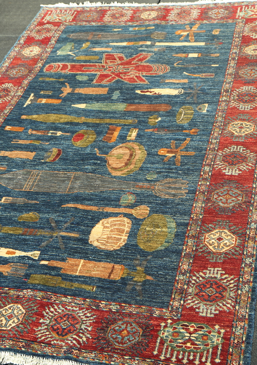 For sale: Afghan War Rug or Conflict Carpet