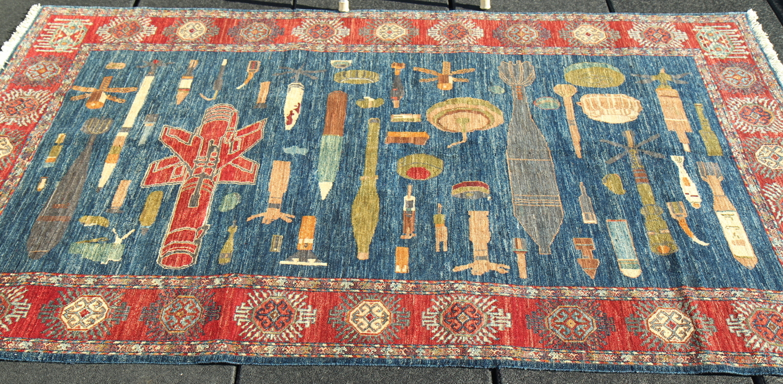 For sale: Afghan War Rug or Conflict Carpet