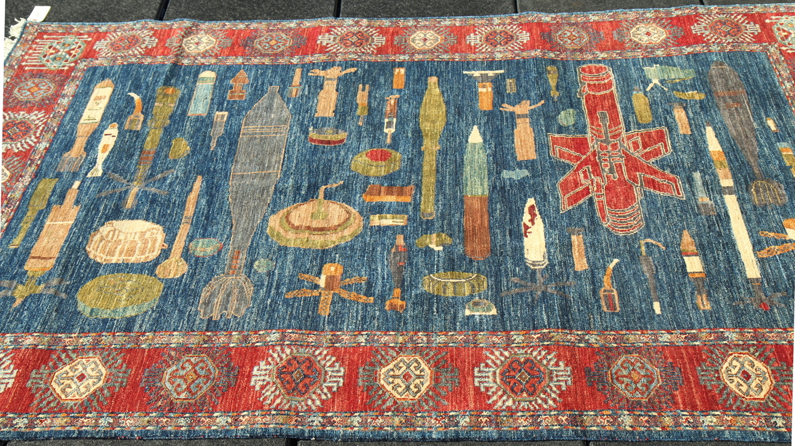 For sale: Afghan War Rug or Conflict Carpet