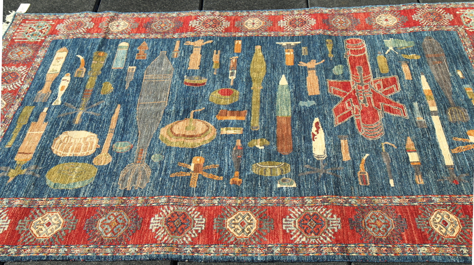 For sale: Afghan War Rug or Conflict Carpet