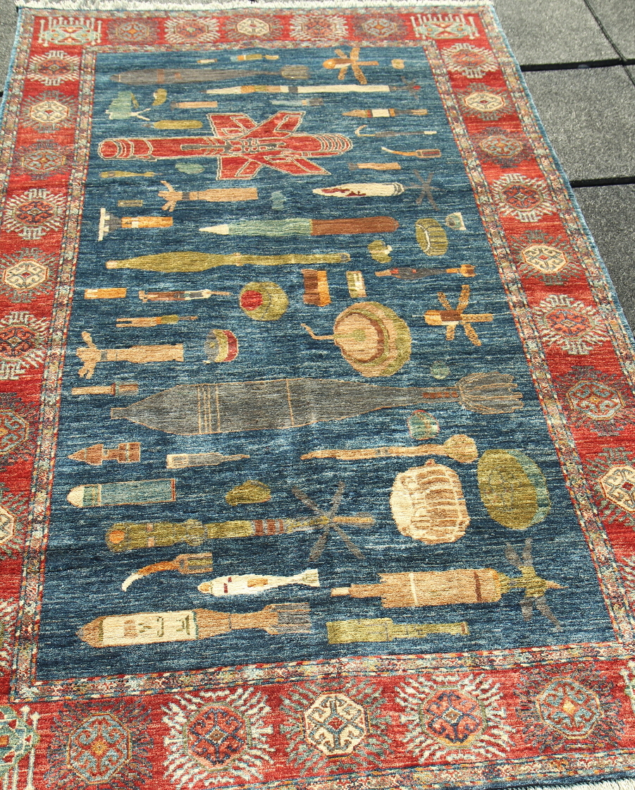 For sale: Afghan War Rug or Conflict Carpet