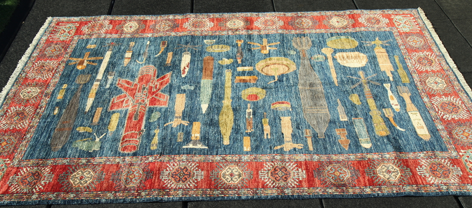 For sale: Afghan War Rug or Conflict Carpet