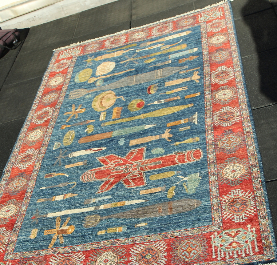 For sale: Afghan War Rug or Conflict Carpet