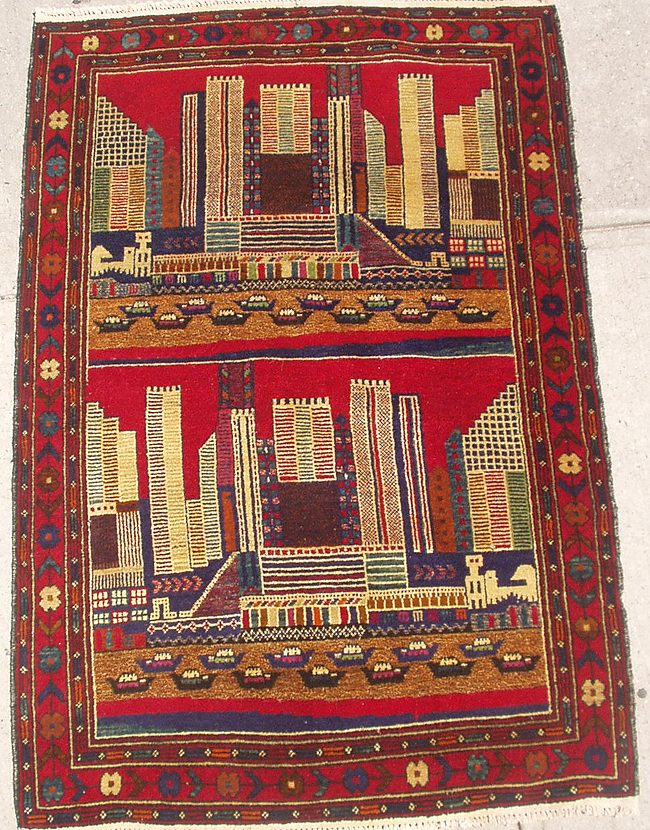 For sale: Afghan War Rug or Conflict Carpet