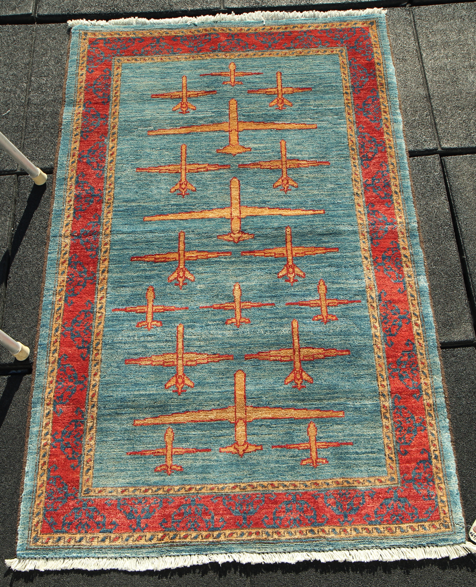 For sale: Afghan War Rug or Conflict Carpet