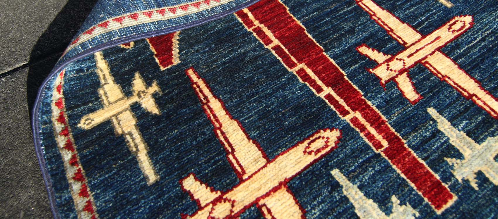 For sale: Afghan War Rug or Conflict Carpet