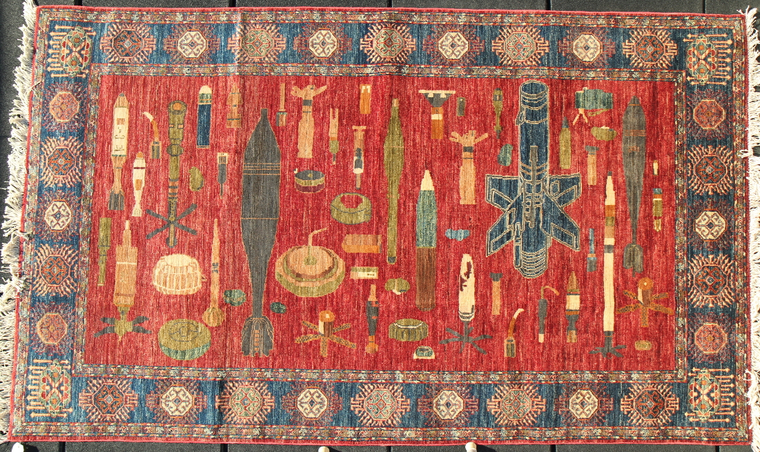 For sale: Afghan War Rug or Conflict Carpet