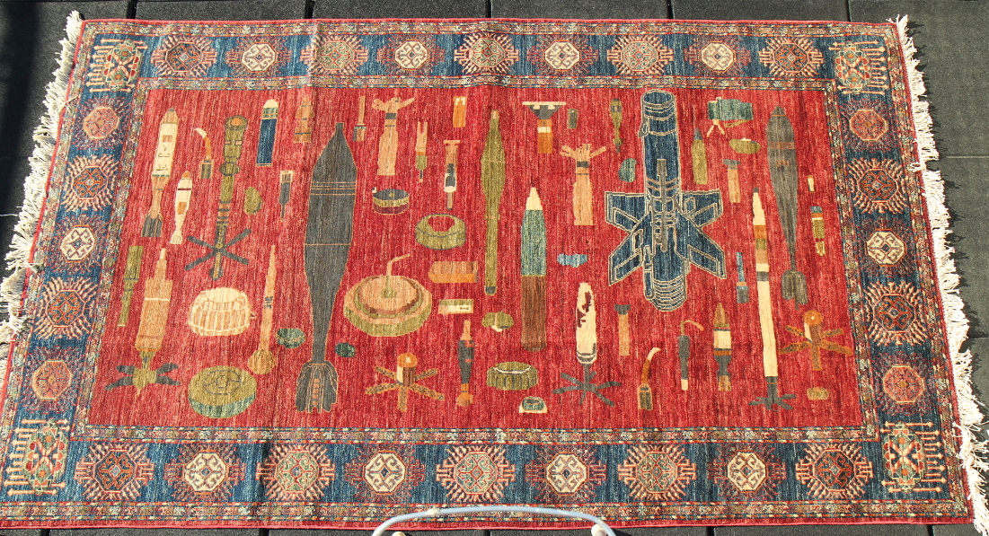 For sale: Afghan War Rug or Conflict Carpet