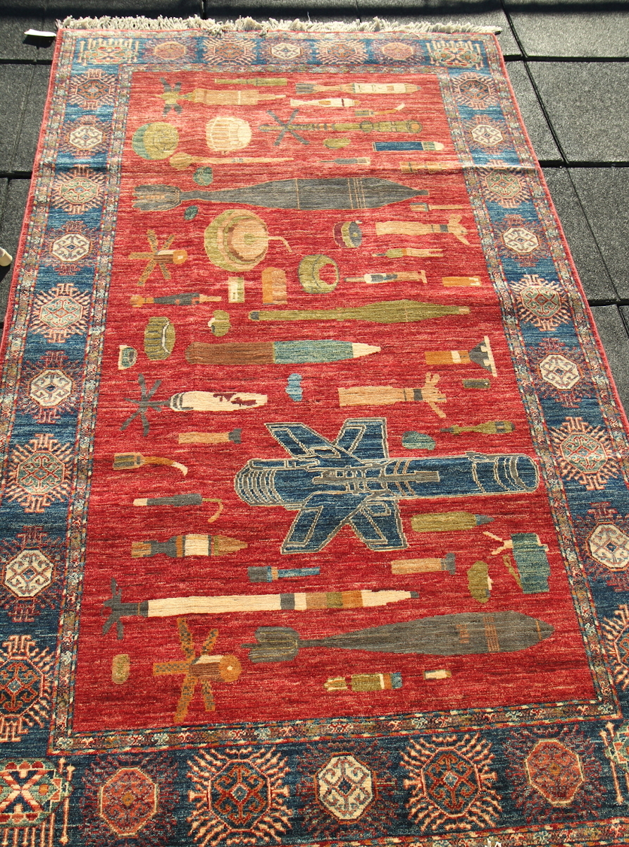 For sale: Afghan War Rug or Conflict Carpet