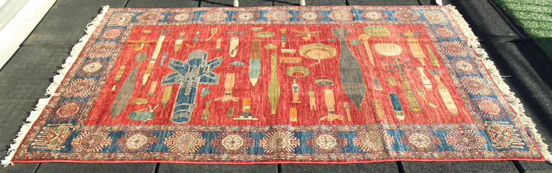 For sale: Afghan War Rug or Conflict Carpet