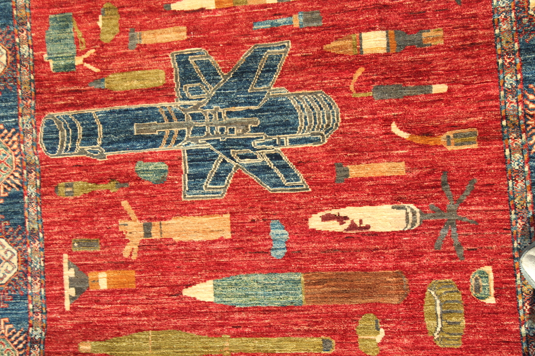 For sale: Afghan War Rug or Conflict Carpet