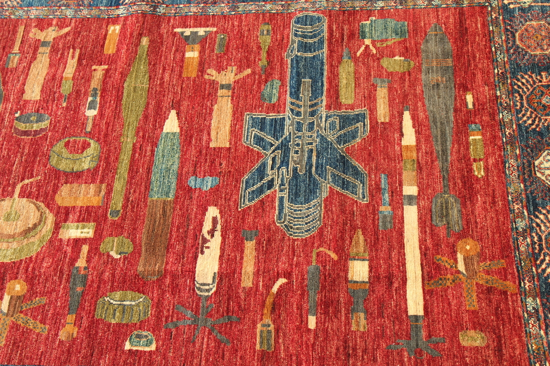 For sale: Afghan War Rug or Conflict Carpet