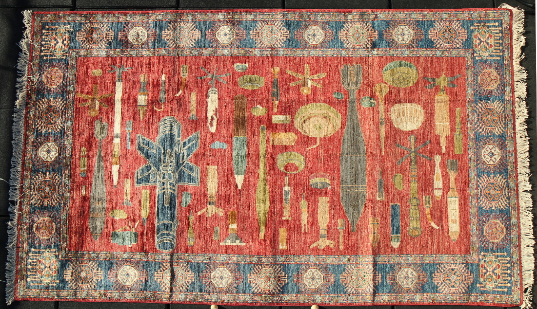 For sale: Afghan War Rug or Conflict Carpet