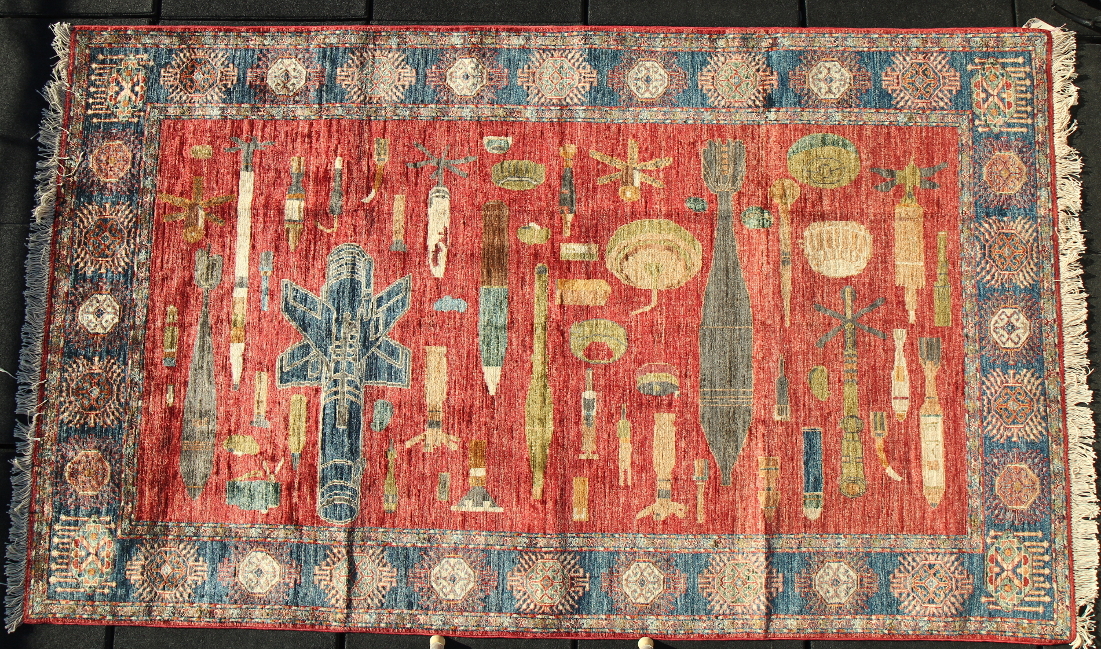 For sale: Afghan War Rug or Conflict Carpet