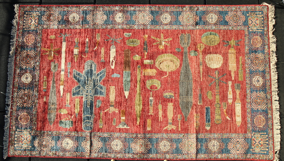 For sale: Afghan War Rug or Conflict Carpet